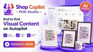 ShopCopilot POD Studio: AI-Powered Print-on-Demand for Shopify