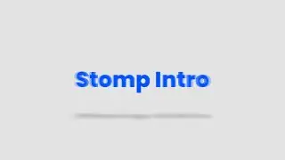 Create a Stomp Intro In Davinci Resolve