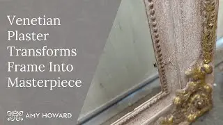 Artistry Unveiled: Venetian Plaster Transforms Frame Into Masterpiece