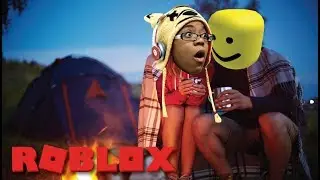 ROBLOX CAMPING GAMEPLAY | LET'S ROAST SOME MARSHMALLOWS