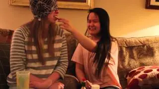 Whats in My Mouth Challenge | Elena & Sylvia