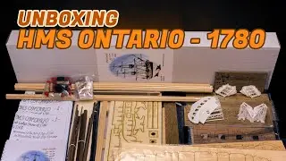 Unboxing The HMS Ontario (1780) - KIT manufactured by MarisStella (Croatia) - Scale 