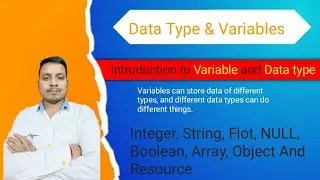 PHP Tutorial For Beginners Full In Hindi | PHP Data Types Tutorial in Hindi | PHP tutorial #2