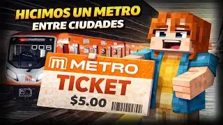 Hacemos un metro 🍒NINJA REALM🍒 | EPISODIO 29 | ⚒️ Minecraft Bedrock