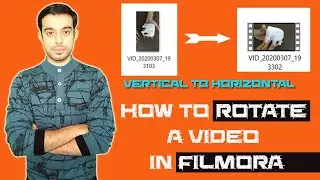How to Rotate a Video in Filmora | How to Rotate Video in Laptop By Dmarketing Wall