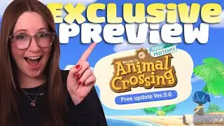 I saw the Animal Crossing 3.0 update EARLY!!!
