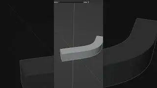 Деформация объекта по кривой в BLENDER #shorts  #blender #3ddl