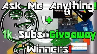 Ask Me Anything Giveaway Winners