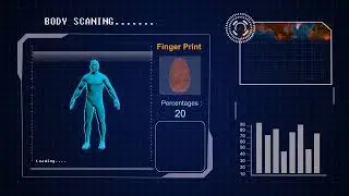 AE 3D HUD Hologram effect