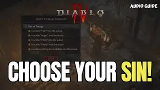 Diablo 4: The Holy Cedar Tablet Quest Explained - Choose Your Sin!