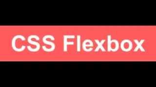 Flexbox example with HTML and CSS