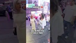 Singing Saiyaara in Public ❤️