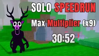Solo Speedrun of 99 Nights in the Forest Max Multiplier (x9) – Full Gameplay (