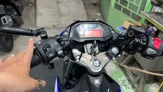 Sonic 150r thay cùm PCX và Cb650r, cắm giắc toàn bộ hệ thống điện !