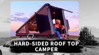 World's first hard-sided roof top camper