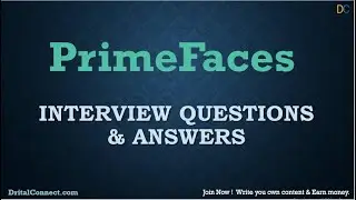 PrimeFaces Interview Questions and Answers