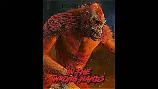 WHEN POWER REACHES THE WRONG HANDS 🥶😈 #shorts #fyp #godzilla #monsterverse