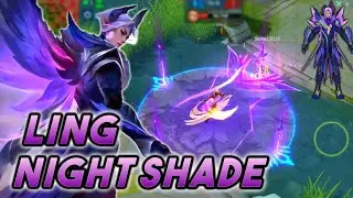 Ling Night Shade Skill Effects | Dragon Tamer Squad | Mobile Legends Bang Bang