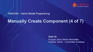 HMP Week 9 - Manually Create Component (4 of 7)
