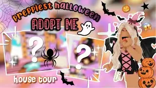 🎃🦇PREPPIEST HALLOWEEN ADOPT ME HOUSE TOUR! (2024 Roblox Adopt Me)