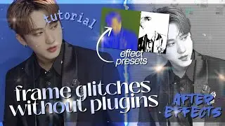 frame glitches without plugins + tutorial | after effects