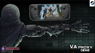 The Parry Game Runs on Steam Deck! - V.A Proxy Demo Steam Deck Gameplay