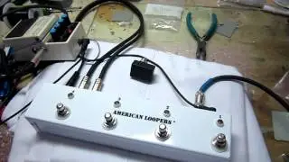 True Bypass Looper Build With Soft Relay Switching - American Loopers Custom Made in the USA