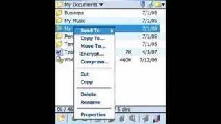 Basic navigation, How to compress a file or folder