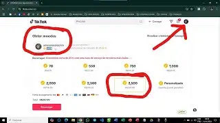 💻COMO RECARREGAR MOEDAS DO TIKTOK COM DESCONTO PROMOÇÃO