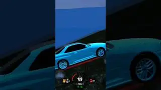 Улетел на Nissan R34 #blackrussia #chorts #crmp
