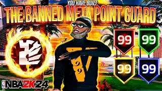 NEW BEST 6'8 GUARD BUILD THAT IS *GAMEBREAKING* IN NBA2K24! BEST POINT GUARD BUILD NBA2K24!😱