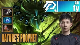 Nature's Prophet Support | AR.fy | 10K MMR SUPPORT TP WHOLE MAP NO MERCY | 7.34c Gameplay Highlights