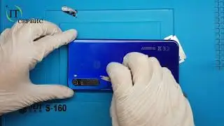 Замена стекла камеры Xiaomi Redmi Note 8T. Ремонт телефонов в Запорожье.