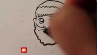Drawing Santa by Natalie Kim