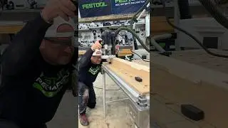 Putting a nice chamfer on this piece with the Festool OF 2200 