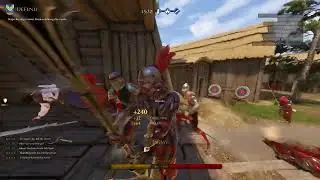 Pressure at the siege tower.