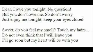 I Owe You Tonight