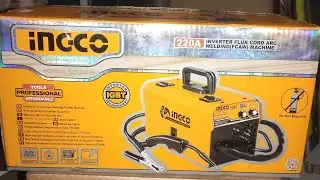 Unboxing iNGCO inverter flux cord arc welding (FCAW) machine