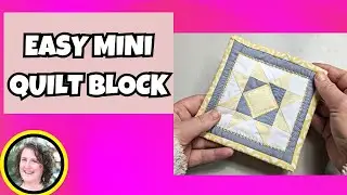 Miniature Quilt Tutorial Quilt along | Mini Quilt 5 Quilting Tutorial with Faodail Creation