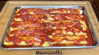 Manicotti Homemade
