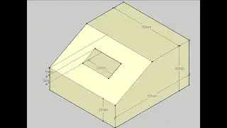12. Visualizing drawings in 3D  | orthographic projection | isometric