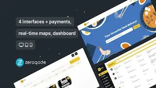 Eaty | Food Delivery like Uber Eats No-Code App Template by Zeroqode