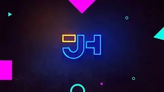 Logo Neon Sin Plugins - Tutorial After Effects
