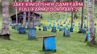 DR. JAKE ARENDAIN | JAKE KINGFISHER GAMEFARM |  FULL FARM TOUR VIDEO PART 2 (CORD & BREEDING AREA)