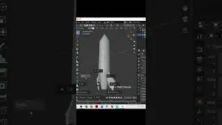 Simple Rocket | Modeling with 3D Blender Software 