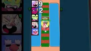 Who Has The LONGEST Knock Back? 😱Brawl Stars ⭐️ #shorts