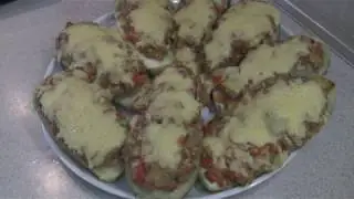 ЛОДОЧКИ ИЗ БАКЛАЖАНОВ