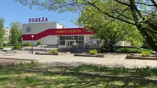 Melitopol May 1, 2022. Opening of the cinema Pobeda