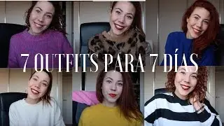 7 IDEAS PARA LA SEMANA// MAQUILLAJES Y OUTFITS//DAPROJECT