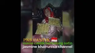 MAMA CANTIK BERTUDUNG SATIN ✨ satin blouse pink 💓 tutorial kue kering 💝 PNS CANTIK 🇮🇩